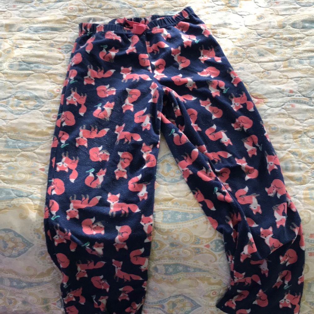 Pajama fox pants
